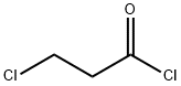 3-Chloropropionyl chloride Structural