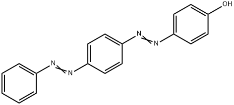 p-[[p-(phenylazo)phenyl]azo]phenol Structural