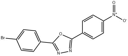 2-(4-BROMOPHENYL)-5-(4-NITROPHENYL)-1,3,4-OXADIAZOLE