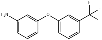 3-(3-TRIFLUOROMETHYL-PHENOXY)-PHENYLAMINE Structural