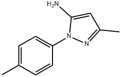 5-AMINO-3-METHYL-1-P-TOLYLPYRAZOLE Structural