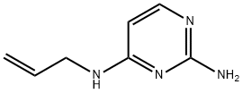Pyrimidine, 4-(allylamino)-2-amino- (7CI,8CI) Structural