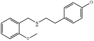 1-(2-METHOXYBENZYLAMINO)-2-(4-CHLOROPHENYL)ETHANE