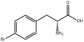 4-Bromo-D-phenylalanine Structural