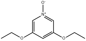 3,5-Diethoxypyridine-1-oxide Structural