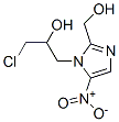 alpha-(chloromethyl)-2-hydroxymethyl-5-nitroimidazole-1-ethanol Structural