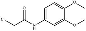 2-CHLORO-N-(3,4-DIMETHOXY-PHENYL)-ACETAMIDE Structural