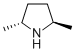 (2R,5R)-(-)-TRANS-2,5-DIMETHYLPYRROLIDINE Structural