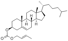 CHOLESTERYL CROTYLCARBONATE Structural