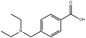 4-DIETHYLAMINOMETHYL-BENZOIC ACID Structural