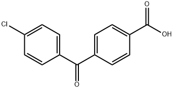 Benzoic acid, 4-(4-chlorobenzoyl)- Structural