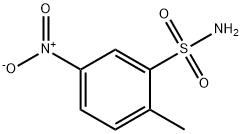 2-Methyl-5-nitrobenzenesulfonamide Structural