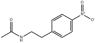 N-ACETYL-2-(4-NITROPHENYL)ETHYLAMINE Structural