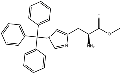 H-HIS(1-TRT)-OME HCL Structural