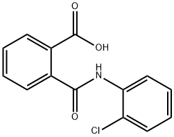 2-[[(2-CHLOROPHENYL)AMINO]CARBONYL]-BENZOIC ACID Structural