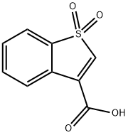 Benzo[b]thiophene-3-carboxylic acid, 1,1-dioxide Structural