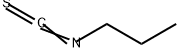 PROPYL ISOTHIOCYANATE Structural