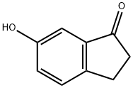 6-Hydroxy-1-indanone Structural