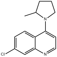 4-(2-methyl-1-pyrrolidyl)-7-chloroquinoline Structural Picture