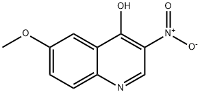 6-METHOXY-3-NITROQUINOLIN-4-OL
 Structural