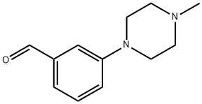 3-(4-Methylpiperazin-1-yl)benzaldehyde Structural