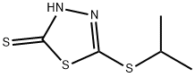 5-ISOPROPYLTHIO-1,3,4-THIADIAZOLE-2-THIOL Structural