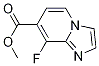 IMidazo[1,2-a]pyridine-7-carboxylic acid, 8-fluoro-, Methyl ester Structural