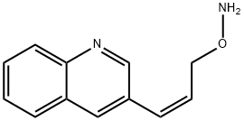 Quinoline, 3-[(1Z)-3-(aminooxy)-1-propenyl]- (9CI) Structural