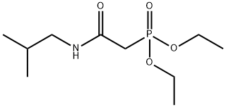 N-ISOBUTYL DIETHYLPHOSPHONOACETAMIDE Structural