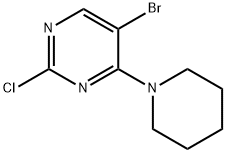 5-bromo-2-chloro-4-(piperidin-1-yl)pyrimidine