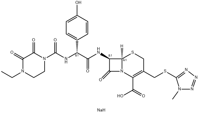 Cefoperazone sodium Structural