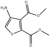 Dimethyl 4-aminothiophene-2,3-dicarboxylate Structural