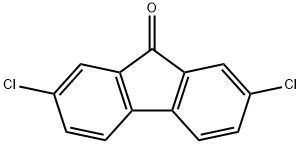 2,7-Dichloro-9-fluorenone Structural