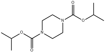 dipropan-2-yl piperazine-1,4-dicarboxylate Structural