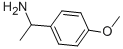 1-(4-METHOXY-PHENYL)-ETHYLAMINE Structural