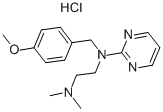 thonzylamine hydrochloride Structural