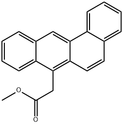 Methyl Benz[a]anthracene-7-acetate Structural