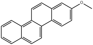 2-METHOXYCHRYSENE Structural