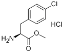 L-4-CHLOROPHENYLALANINE METHYL ESTER HCL Structural