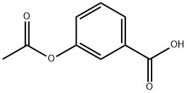 3-ACETOXYBENZOIC ACID Structural