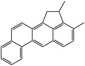 2,3-DIMETHYLCHOLANTHRENE Structural