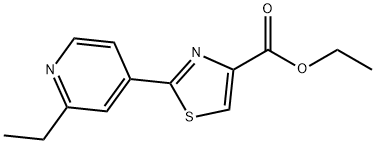 2-(2-ETHYL-PYRIDIN-4-YL)-THIAZOLE-4-CARBOXYLIC ACID ETHYL ESTER