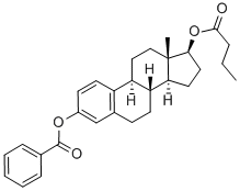 Estradiol-3-benzoate-17-butyrate Structural