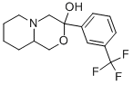 Octahydro-3-[3-(trifluoromethyl)phenyl]-pyrido[2,1-c][1,4]oxazin-3-ol Structural