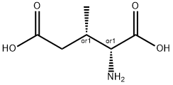 (+/-)-THREO-3-METHYLGLUTAMIC ACID Structural