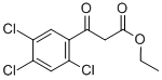 2,4,5-TRICHLORO-BETA-OXO-BENZENEPROPANOIC ACID ETHYL ESTER Structural