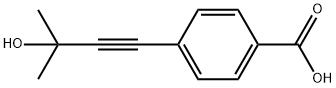 4-(3-HYDROXY-3-METHYLBUT-1-YNYL)BENZOIC ACID Structural