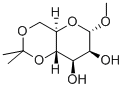 Methyl 4,6-O-Isopropylidene-a-D-mannopyranoside Structural