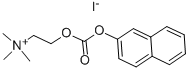 BETA-CARBONAPHTHOXYCHOLINE IODIDE Structural