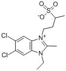 5,6-DICHLORO-1-ETHYL-2-METHYL-3-(3-SULFOBUTYL)BENZIMIDAZOLIUM INNER SALT